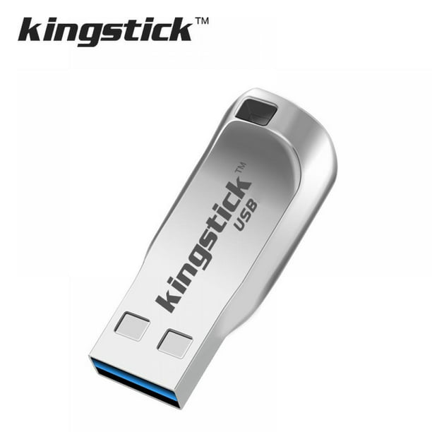 Metal Waterproof Thumb Drive Memory Stick USB 2.0 Flash Drive for Data Storage Silver USB Flash Drive 32GB Flash Drive 